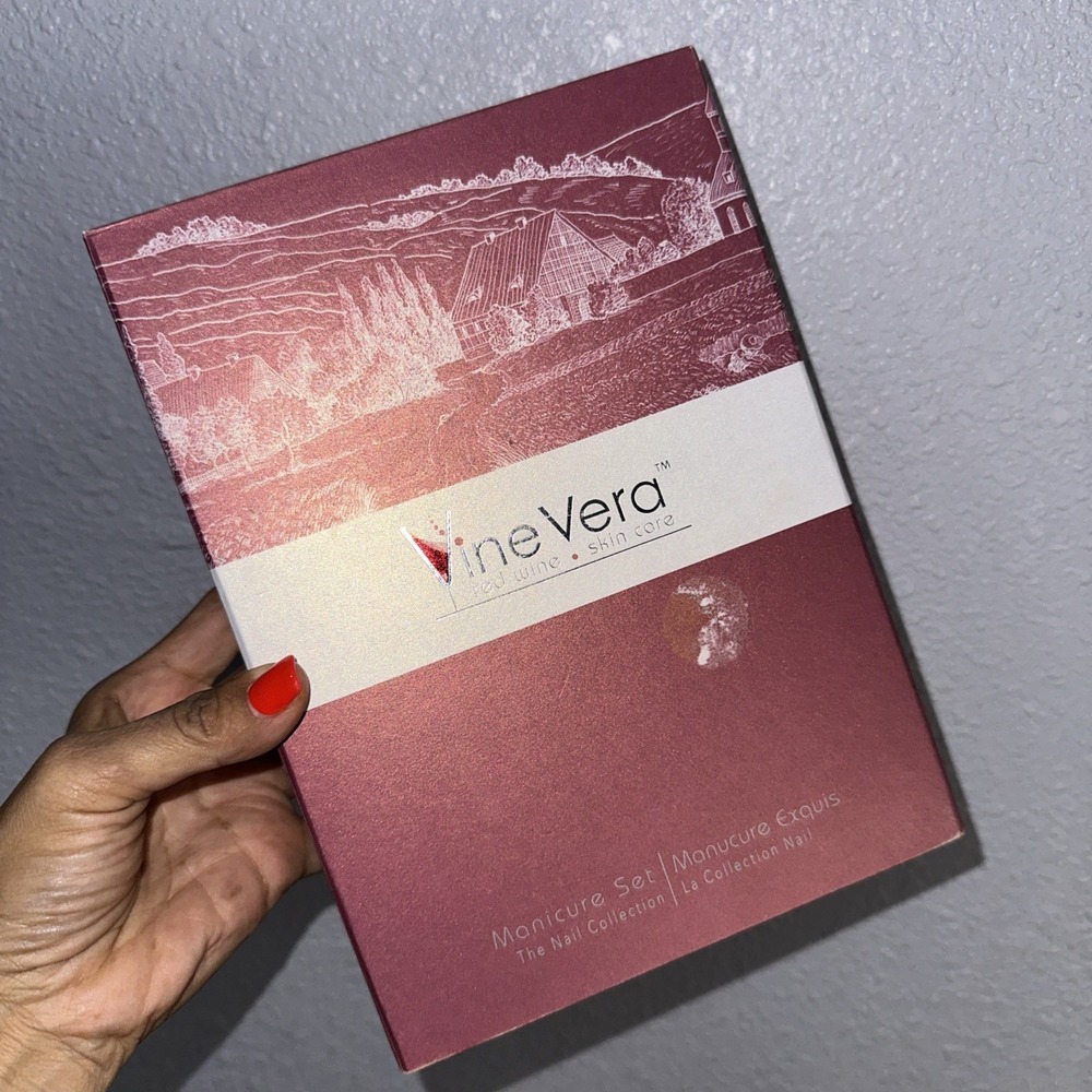 Vine Vero | Resveratrol Skin Care  Manicure‎ Set - The Nail Collection NEW